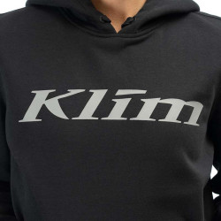 Women's PULLOVER Klim HOODIE Black 2