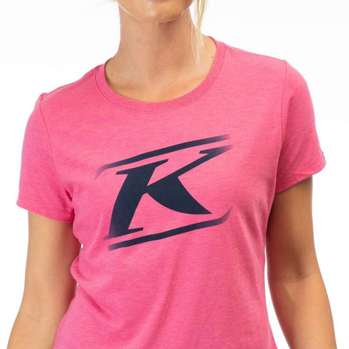 Women's Klim DRIFT TRI-BLEND T-shirt Pink