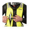 Gilet Airbag HELITE E-TURTLE 2 Hi Vis Grande Taille