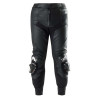 Leather motorcycle pants Furygan DRACK Black/White