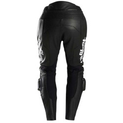 Pantalon moto cuir Furygan DRACK Noir/Blanc 2