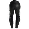 Leather motorcycle pants Furygan DRACK Black/White