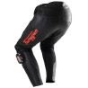 Leather motorcycle pants Furygan DRACK Black/Red