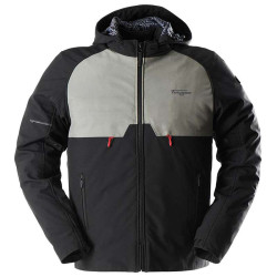 Veste moto Furygan ADDAX Noir/Kaki 2