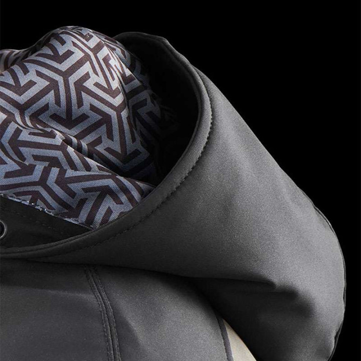 Veste moto Furygan ADDAX Noir/Kaki