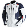 Motorcycle jacket Furygan BROOKS Blue/White