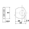 Interrupteur universel Daytona SLIM ON/OFF
