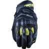 Gants Five X RIDER WP 2022 Noir / Jaune Fluo