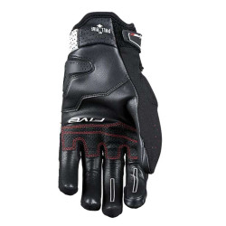Five RS-C EVO Summer Motorcycle Gloves Black/White 2