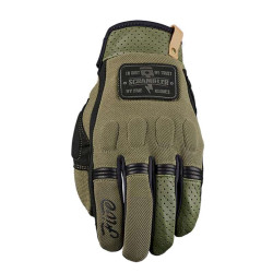 Five SCRAMBLER summer motorcycle gloves Khaki/Black
