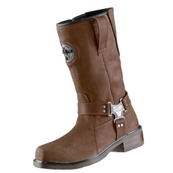 Held NEVADA II custom brown motorcycle boots SIZE 39