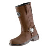 Held NEVADA II custom brown motorcycle boots SIZE 39