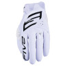 Gants moto cross Five MXF1 EVO Blanc