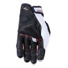 Gants moto cross Five E2 Blanc/Noir/Rouge