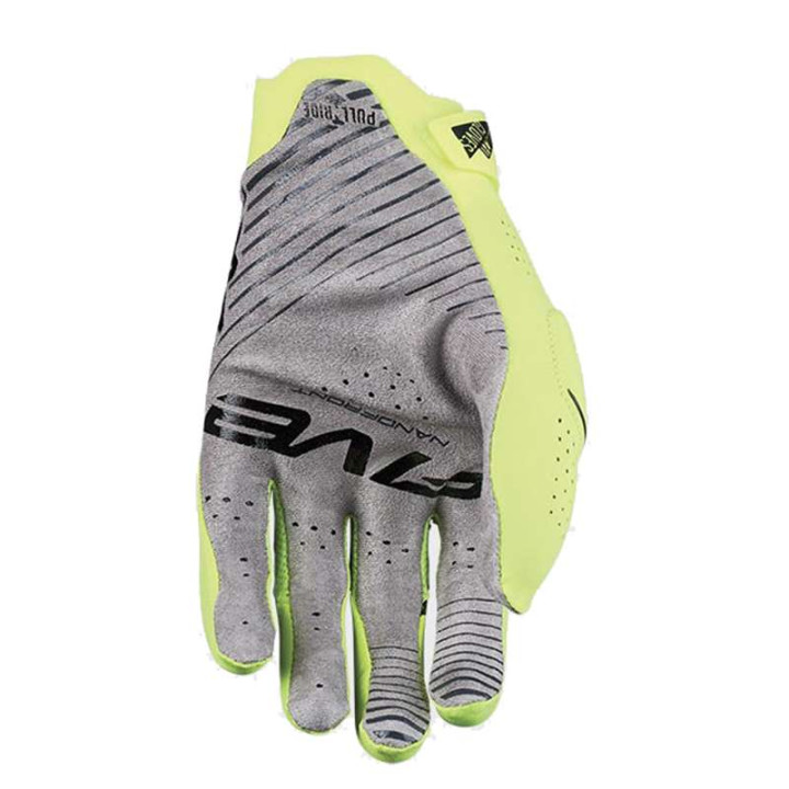 Gants moto cross Five MXF RACE Jaune
