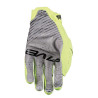 Gants moto cross Five MXF RACE Jaune