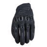 Gants moto d'été femme Five STUNT EVO 2 Noir