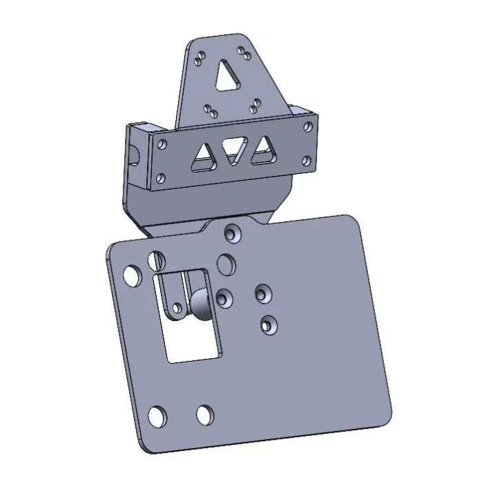 Platine de décalage compteur (écran N&B) Motoboxer Yamaha Ténéré 700