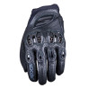 Gants moto d'été Five STUNT EVO 2 LEATHER Noir