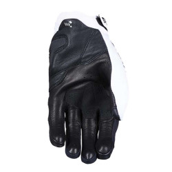 Gants moto d'été Five STUNT EVO 2 LEATHER Blanc 2