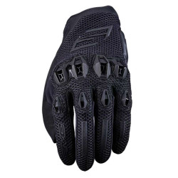 Gants moto d'été Five STUNT EVO 2 AIRFLOW Noir