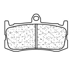 Plaquettes de frein sinter CL BRAKES 1209C60