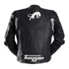 Blouson moto cuir Furygan RAPTOR EVO 3 Noir/Blanc