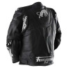 Leather motorcycle jacket Furygan RAPTOR EVO 3 Black/White