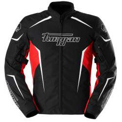 Motorcycle jacket Furygan YORI Black/Red/White 2