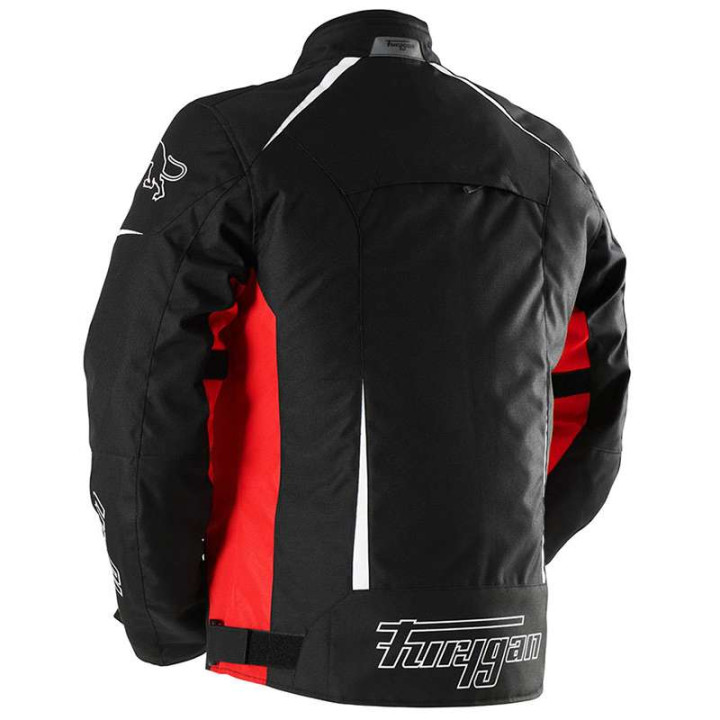 Blouson moto Furygan YORI Noir/Rouge/Blanc