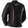 Women's summer motorcycle jacket Furygan ODESSA 3 in 1 VENTED Black/Rose