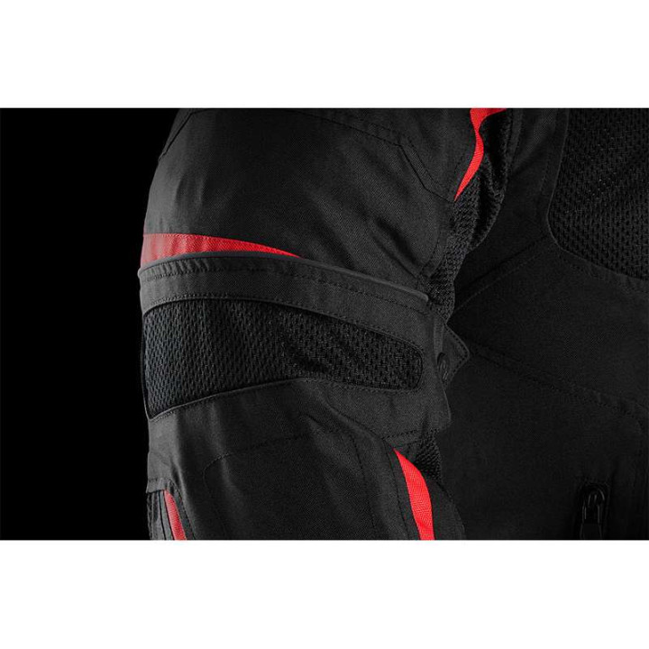 Summer motorcycle jacket Furygan ULTRA SPARK 3 in 1 VENTED + Black/Red