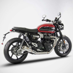 Complete line Zard 2-1 STAINLESS STEEL Triumph SPEED TWIN
