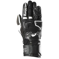 Motorcycle gloves Furygan STYG 15 Black/White