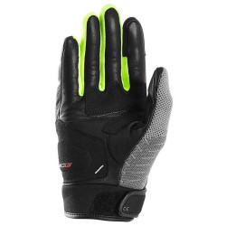 Gants moto d'été Furygan JACK Noir/Gris/Jaune 2