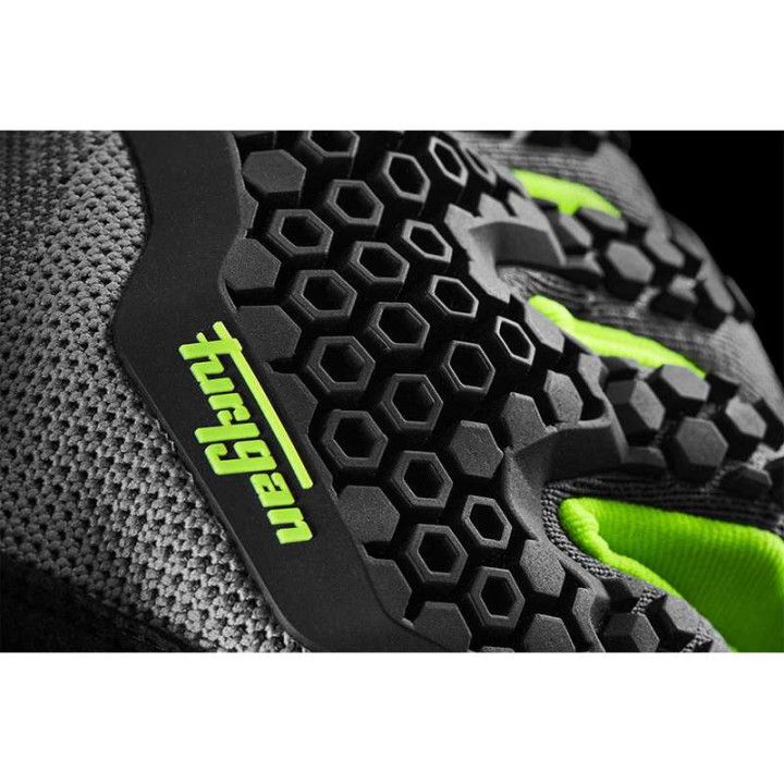 Furygan JACK summer motorcycle gloves Black/Grey/Yellow
