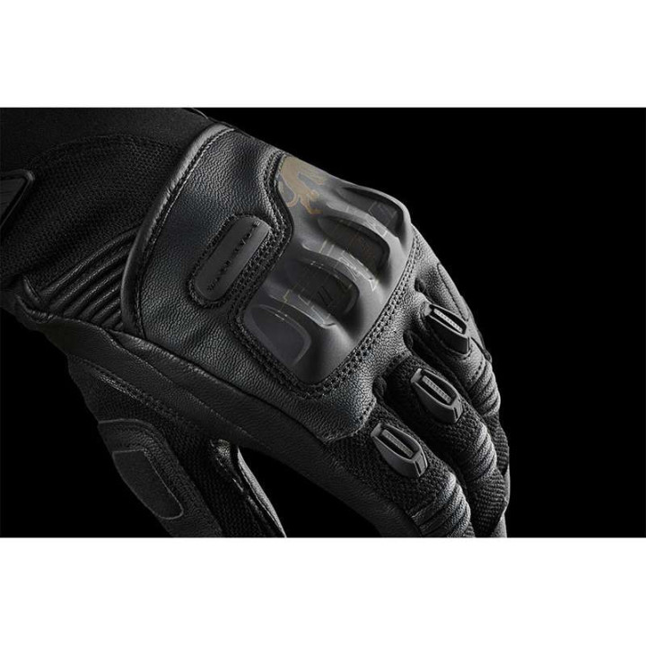 Furygan WACO EVO 2 summer motorcycle gloves Black