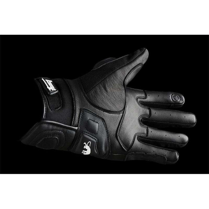 Furygan WACO EVO 2 Summer Motorcycle Gloves Black/White