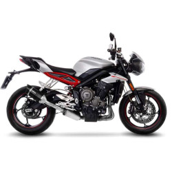 Silencieux homologué Leovince LV PRO Carbone (14287E) Triumph Street Triple 660/765 17-19 2