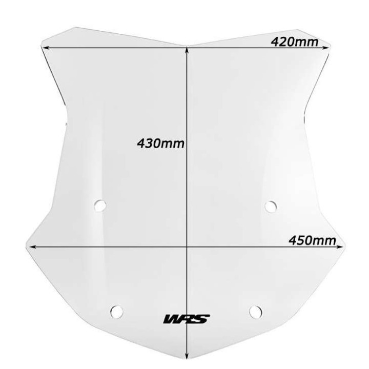 Bulle WRS SPORT (BM023) BMW R1200GS/R1250GS ADV