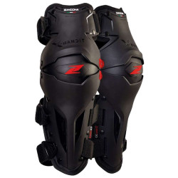 Genouillères Zandona X-BANDIT NOIR/ROUGE