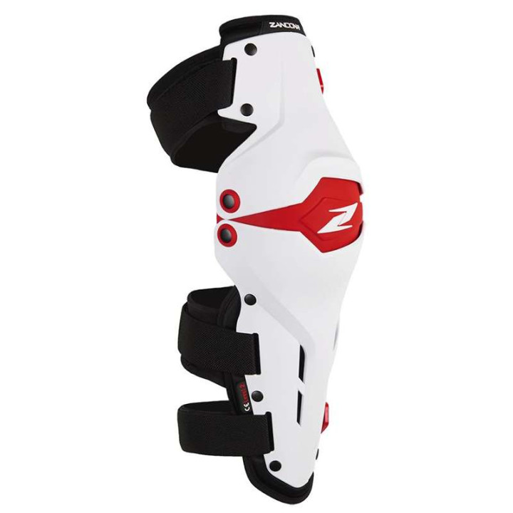Genouillères Zandona X-TREME BLANC/ROUGE