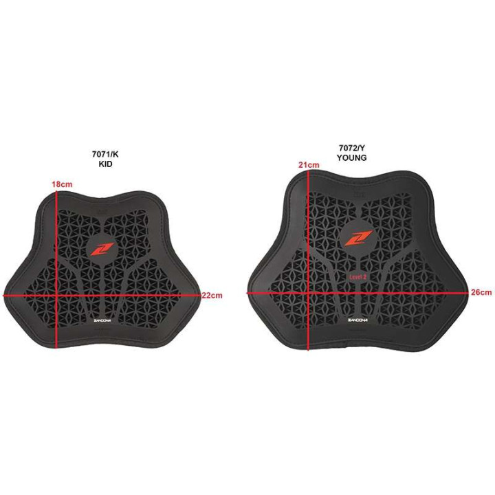 Protection poitrine enfant Zandona NETCUBE RS KID
