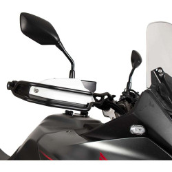 Black hand guard reinforcements Hepco &amp- Becker Honda XL750 Transalp