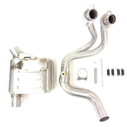 Ligne complète homologuée IXRACE MK2 BLACK KAWASAKI Z650 2020 2