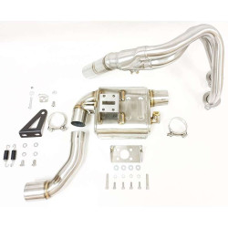 Ligne complète homologuée IXRACE MK2 BLACK KAWASAKI VERSYS 650 2023- 2