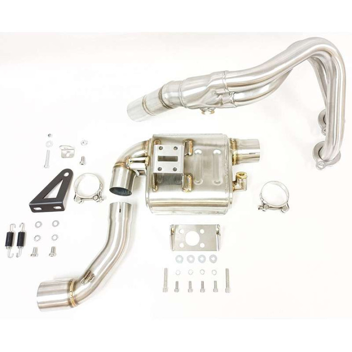 Ligne complète homologuée IXRACE MK2 BLACK KAWASAKI VERSYS 650 2023-