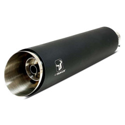 IXRACE CUSTOM BLACK muffler Hyosung BOBBER 125
