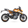 Silencieux homologué IXRACE MK2 BLACK KTM DUKE 125/390 17-20