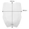 WRS CAPONORD bubble (BM090) BMW R1300GS WITH ACC